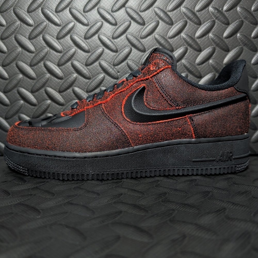 Nike Air Force 1 Low Retro "Halloween Skull" QS HV2016-001 size 7.5 - Picture 4 of 10